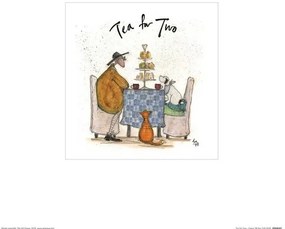 Imprimare de artă Sam Toft - Tea for Two