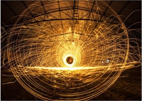 Tablou - Disc luminos (70x50 cm)