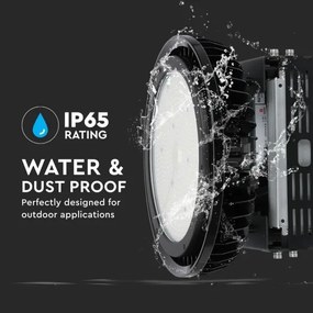 Corp de iluminat LED industrial dimabil High Bay LED/500W/230V 4000K IP65 negru