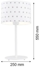 Lampă de masă MAGIC 1xE27/15W/230V albă Argon 4125