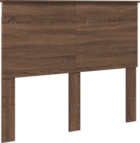 vidaXL Tăblie cap Stejar maro Lemn prelucrat