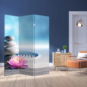 Paravan - Nisip, crin și pietrele spa (126x170 cm)
