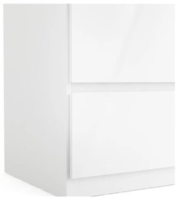 Șifonier alb 99x201 cm Naia - Tvilum