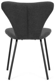 Set de scaune de sufragerie CT-S8010 GREY2, 2 buc.