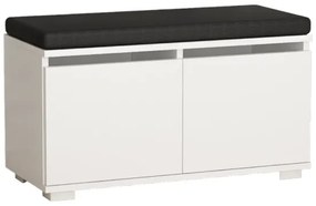 Pantofar DRAGO 42x80 cm alb/negru