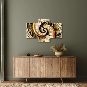 Tablou cu ceas (90x60 cm)