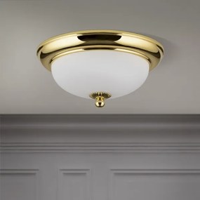 Orion - Plafonieră EMPIRA, 2xE14/40W/230V, Ø 26,5 cm, aurie