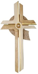 Cruce din lemn "Contemplatie", 90cm