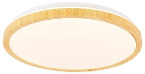 Plafonieră LED în culoare naturală ø 39 cm Gandava – Candellux Lighting