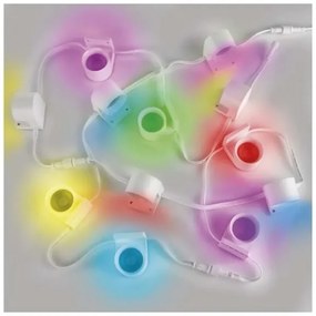 Lanț LED RGBIC+CCT decorativ GoSmart 12xLED/7W/230V 255 cm Wi-Fi Tuya