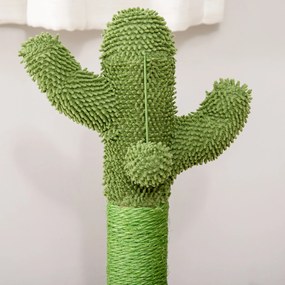 Stalp forma cactus PawHut, centru de joaca pisici, 32x32x60cm | AOSOM RO