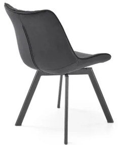 Scaun de dining OMBRA, 1 buc., negru