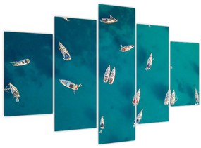 Tablou - Sailboats (150x105 cm)