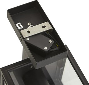Lampă industrială de exterior de perete gri închis IP44 - Sutton Down