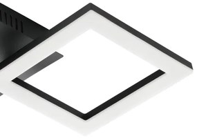 Plafonieră LED dimabilă pentru baie Eglo 31773 PARANDAY-Z LED/15,5W/230V negru