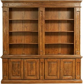 Biblioteca L230 47 H235 cm, lemn masiv