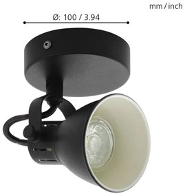Eglo 98397 - Spot de perete LED SERAS 1xGU10/3,3W/230V