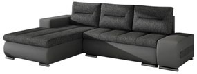 Supermobel Colțar extensibil OTTAVIO, 275x85x180, inari 96/soft 29, colț stânga