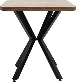 Masa bucatarie patrat  texturata, Homs 70 x 70X75 cm,600125