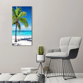 Tablou acrilic Plaja tropicala
