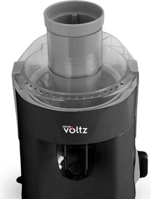Storcаtor de fructe Oliver Voltz OV51160C, 400 W, 600 ml, 2 trepte, Recipient pentru resturi, Silentios, Negru