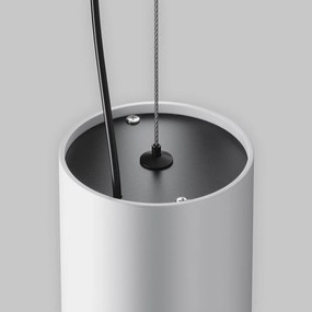 Pendul LED iluminat design tehnic Efir D-10,5cm 33W alb