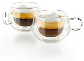 Set cesti espresso cu maner Luigi Ferrero Coffeina FR-8016 95ml, 2 bucati 1006345