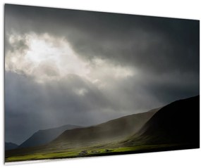Tablou cu furtuna în apropiere (90x60 cm)