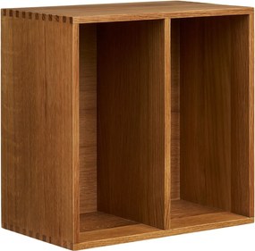 Raft în culoare naturală etajat din lemn de stejar 18 cm Townsville – House Nordic