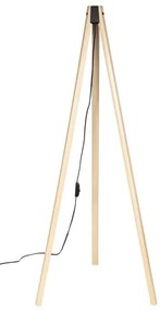 Brilagi - Lampadar LED CERIA 1xE27/60W/230V Ø 25 cm bej