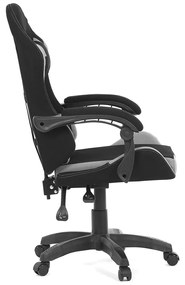 Fotoliu gaming Kvantirasa (negru + gri). 1120335