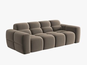 Canapea Lisa 3 locuri catifea L216 cm