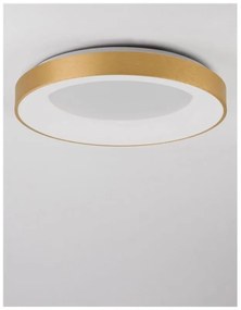 Plafoniera LED 3000K moderna 60cm RANDO THIN auriu NVL-9353854
