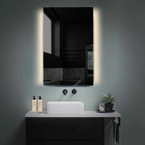Oglinda LED verticala cu lumina LED neutra Gama Ambient Model 2 fara b