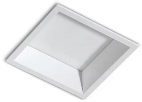 Spot LED incastrabil tavan/plafon AIDA SQUARE 16W alb