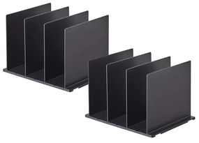 Organizatoare pentru șifonier 2 buc. pentru genți din plastic Smart – YAMAZAKI