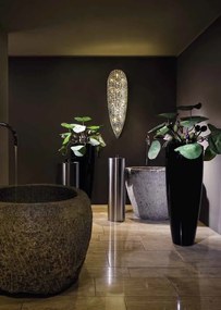 Aranjament floral design LUX, TOKIO, negru 110cm 1141184.96