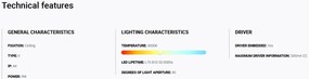 Spot LED incastrabil CROC IP44 recessed white 9W 10cm 90 grade 4000K CRI90