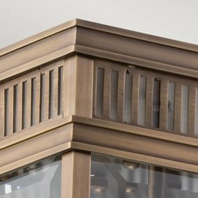 Plafonieră de exterior Elstead HOLBORN-F-DB HOLBORN 2xE27/60W/230V IP44