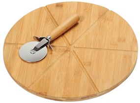 Kesper 58462 Placă pentru pizza și feliator,diametru 32 cm