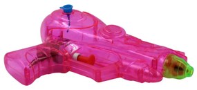 Mini pistol roz pentru apă 15 cm