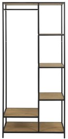 Cuier SARON, stejar/negru