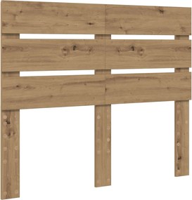 vidaXL Tăblie cap Stejar Artizanal 120 cm Lemn compozit