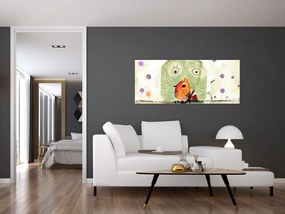 Tablou - Sufletul unei păsări (120x50 cm)