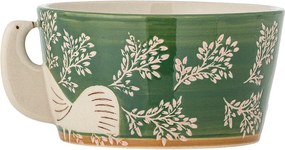 Bol mic verde pentru supă din gresie 460 ml Hezha – Bloomingville