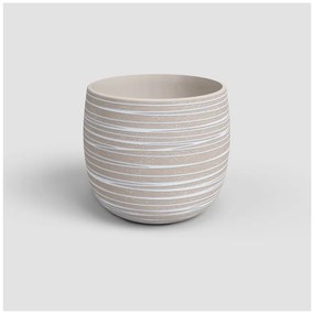 Ghiveci din ceramică făcut manual ø 16 cm Dóris – Artevasi