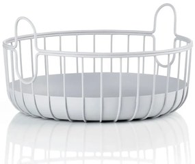 Coș de depozitare din sârmă din metal ø 22x8 cm Inu – Zone