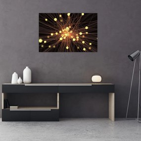 Tablou abstracției (90x60 cm)