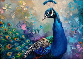 Tablou - Pictura de un păun (70x50 cm)