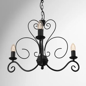 Lustră pe lanț MAURO 3xE14/60W/230V